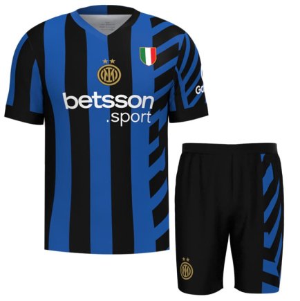 Футбольная форма Inter Milan (Интер) 2024-2025 игровая/повседневная 15235404-1 цвет: синий