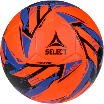 Мяч футбольный Select Classic v26 (002) размер 5 цвет: оранжевый/синий детский 