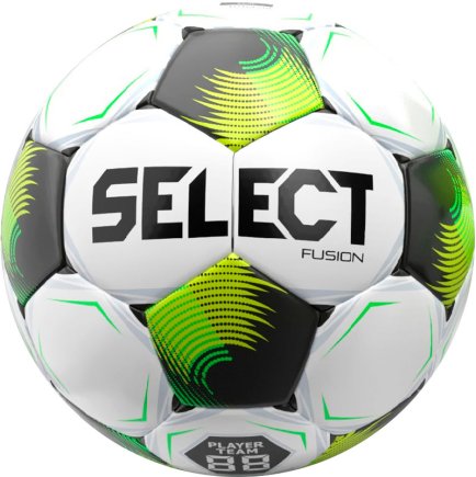 М'яч футбольний Select Fusion v26 FIFA Basic (762) розмір 5 колір: білий/чорний М'яч футбольний Select Fusion v26 FIFA Basic (762) розмір 5 колір: білий/чорний
