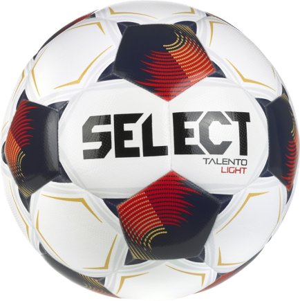Мяч футбольный SELECT Talento Light DB v26 (015) размер 5 детский цвет: белый/красный