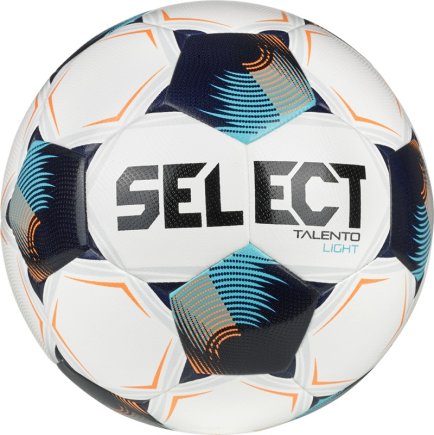 Мяч футбольный SELECT Talento Light DB v26 (014) размер 4 детский цвет: белый/синий