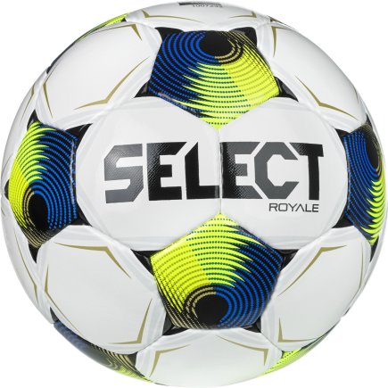 Мяч футбольный SELECT Royale v26 FIFA Basic (001) размер 5 цвет: белый/желтый