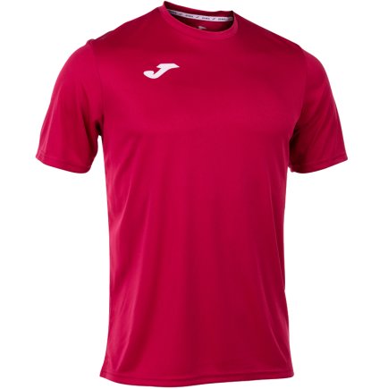Футболка игровая Joma Combi 100052.560 цвет: вишневый Футболка игровая Joma Combi 100052.560 цвет: вишневый