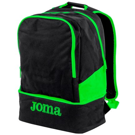 Рюкзак Joma ESTADIO III 400234.117 цвет: черный/зеленый