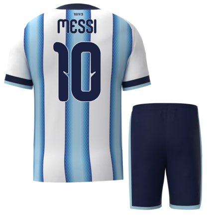 Нова Футбольна форма збірної Аргентини Мессі 10 Чемпіонат Світу 2026 (Messi 10 World Cup 2026) ігрова/повсякденна 17269511 колiр: блакитний