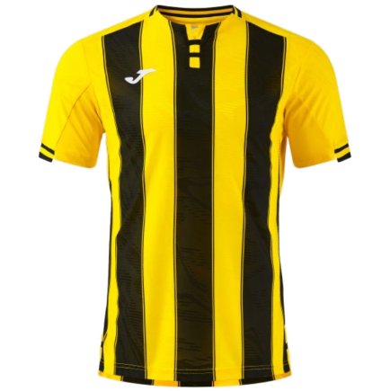 Футболка игровая Joma PREMIER 104594.901 цвет: желтый/черный