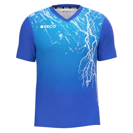 Футболка ігрова SECO Lightning 22221504 колiр: синій Футболка ігрова SECO Lightning 22221504 колiр: синій