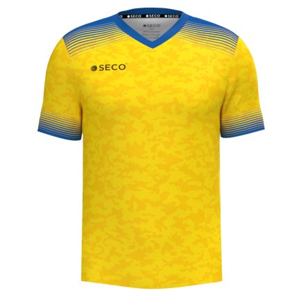 Футболка игровая SECO Girona 22224251 цвет: желто-синий Футболка игровая SECO Girona 22224251 цвет: желто-синий