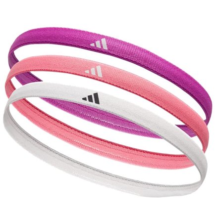 Повязки на голову Adidas Hairbands 3pk ADAC-16198 Повязки на голову Adidas Hairbands 3pk ADAC-16198