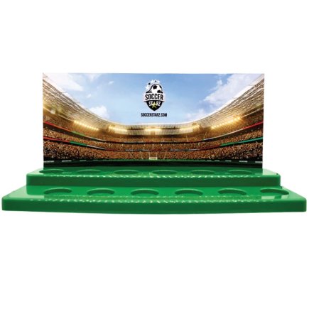 Стенд для демонстрации 12 фигурок SoccerStarz Стенд для демонстрации 12 фигурок SoccerStarz