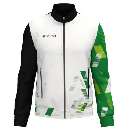 Кофта спортивная SECO Forza Black 22310107 цвет: зеленый