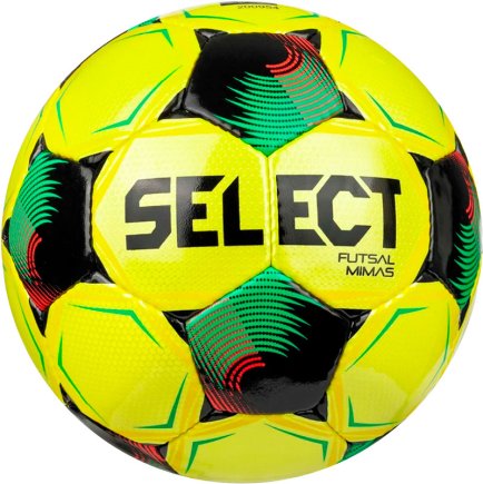 Мяч для футзала Select Futsal Mimas (FIFA Basic) v26 (007) размер 4 цвет: желтый/зеленый