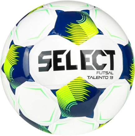 Мяч для футзала Select Futsal Talento 13 v26 (015) детский цвет: белый/синий Мяч для футзала Select Futsal Talento 13 v26 (015) детский цвет: белый/синий