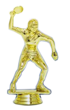 Статуетка фігурка Теніс настільний жінки Висота - 11,5 см