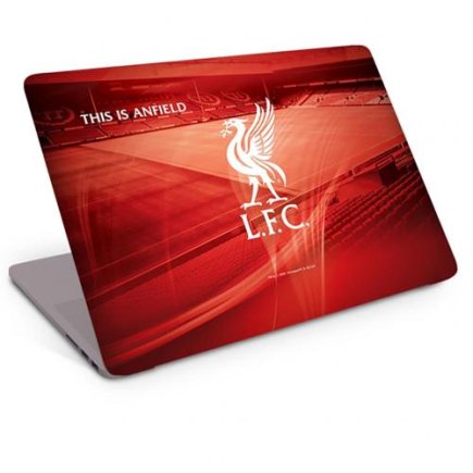 Наклейка на панель ноутбука 14-17 дюймов Liverpool F.C. Ливерпуль