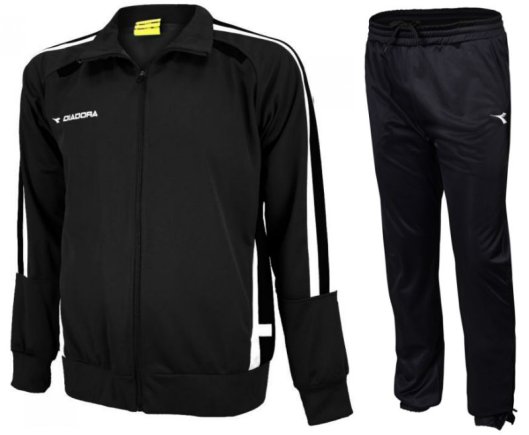 Спортивний костюм Diadora Cape Town Set колір: чорний