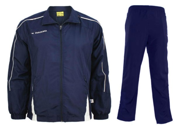 Спортивний костюм Diadora Pretoria Micro Set колір: темно-синій