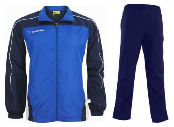 Спортивный костюм Diadora Pretoria Micro Set цвет: синий/темно-синий
