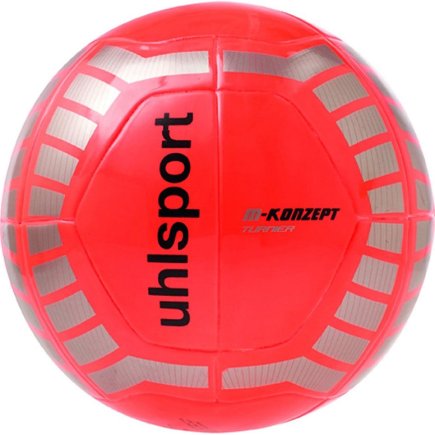 Мяч футбольный Uhlsport M-KONZEPT TURNIER FIFA Approved 100149102 цвет: красный (официальная гарантия) размер 5