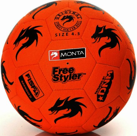Мяч для фристайла MONTA Freestyler (официальная гарантия) размер 4.5