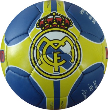 М'яч футбольний Real Madrid синьо-жовтий розмір 5