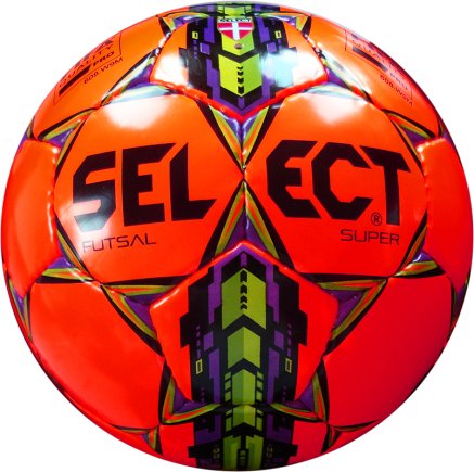 Мяч для футзала Select Futsal Super FIFA Approved orange размер 4