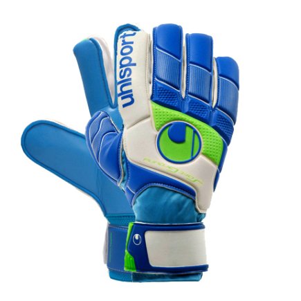 Вратарские перчатки Uhlsport FANGMASCHINE STARTER SOFT blue 100044301