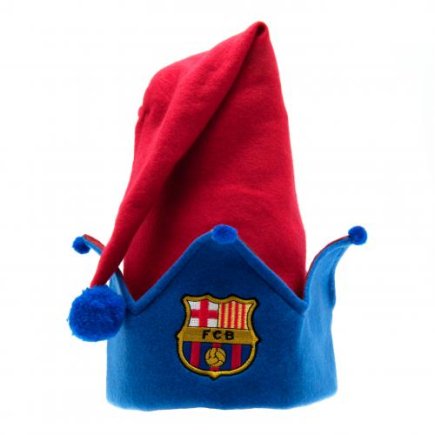 Рождественская шапка Барселона F.C. Barcelona Elf Christmas Hat