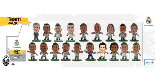 Набор фигурок футболистов Реал Мадрид (19 игроков) Real Madrid F.C. SoccerStarz La Decima Team Pack