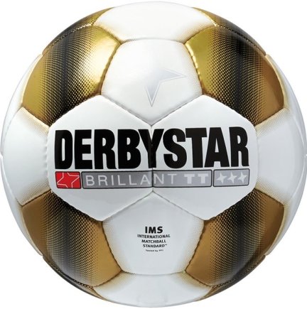Мяч футбольный Derbystar Brillant TT gold DS IMS размер 5