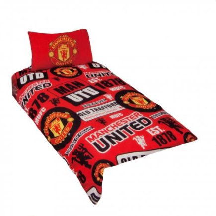 Постельный набор Manchester United F.C. Duvet Set PT (постельное белье Манчестер Юнайтед)