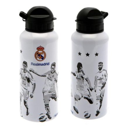 Пляшка для води Real Madrid F.C. Aluminium Drinks Bottle PL (ємність для води Реал) 400 мл