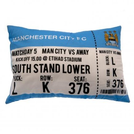Подушка Манчестер Сити Билет на стадион (Manchester City F.C. Match Day Cushion)