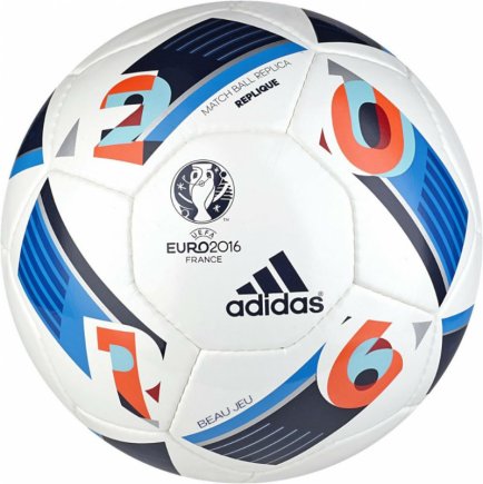М'яч футбольний Adidas UEFA EURO 2016 Replique AC5430 Розмір 4