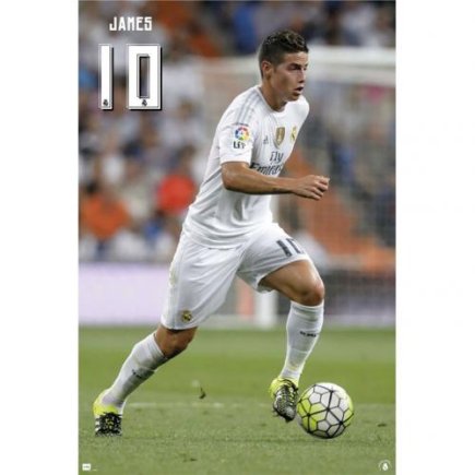 Постер Реал Мадрид Джеймс (James)