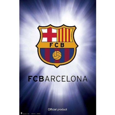 Постер Барселона Crest 9