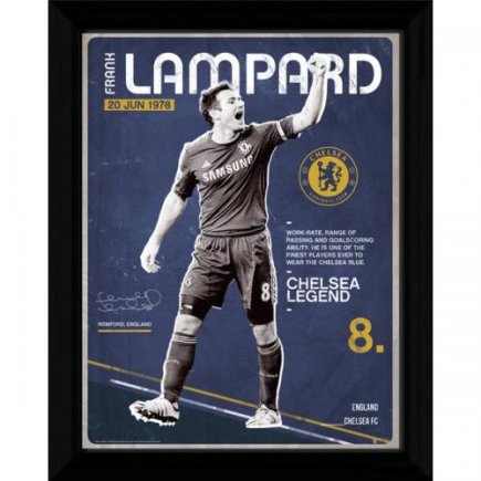 Світлина Челсі Lampard Retro 16 x 12