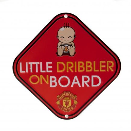 Наклейка-знак на автомобіль Манчестер Юнайтед