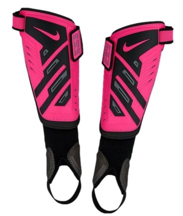 Щитки футбольные Nike PROTEGGA SHIELD SP0255-639 с голеностопом розовый