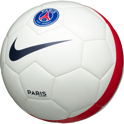 Мяч футбольный NIKE PSG SUPPORTERS BALL SC2705-100 белый. Размер 5 (официальная гарантия)