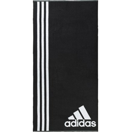 Полотенце Adidas TOWEL L AB8008 цвет: черный/белый