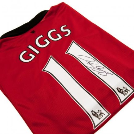 Футболка с автографом Giggs Манчестер Юнайтед