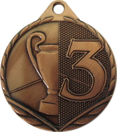 Медаль 32 мм 3 місце бронза