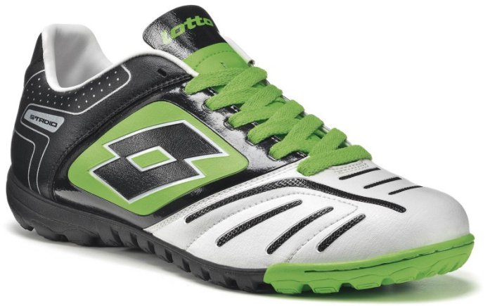 Сороконіжки Lotto STADIO POTENZA V 700 TF R5765 колір: білий/ зелений/ чорний