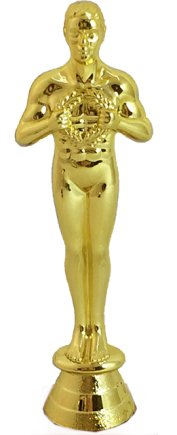 Статуетка фігурка Оскар Висота - 21 см
