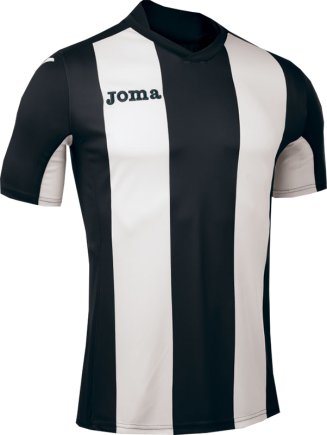 Футболка ігрова Joma Pisa V 100403.100 чорно-біла