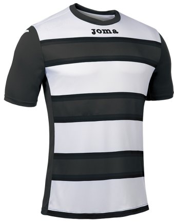 Футболка игровая Joma Europa III 100405.150 черно-белая