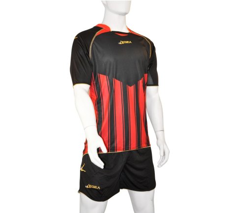 Футбольна форма Legea Chelsea 4030 колір: чорно-червоний Футбольна форма Legea Chelsea 4030 колір: чорно-червоний