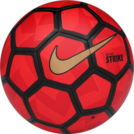 Мяч футбольный NIKE FOOTBALLX STRIKE SC2554-600 цвет: красный/черный/золотой (официальная гарантия) размер 5