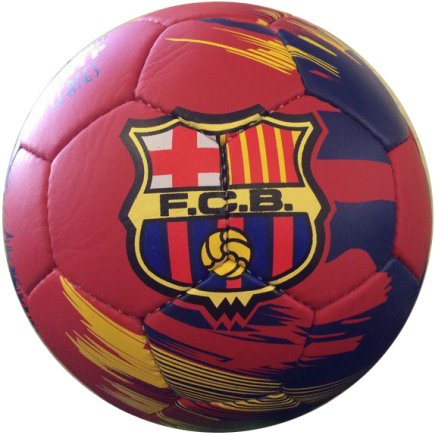 Мяч футбольный Barcelona красно-синий